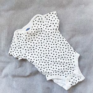 Heart onesie